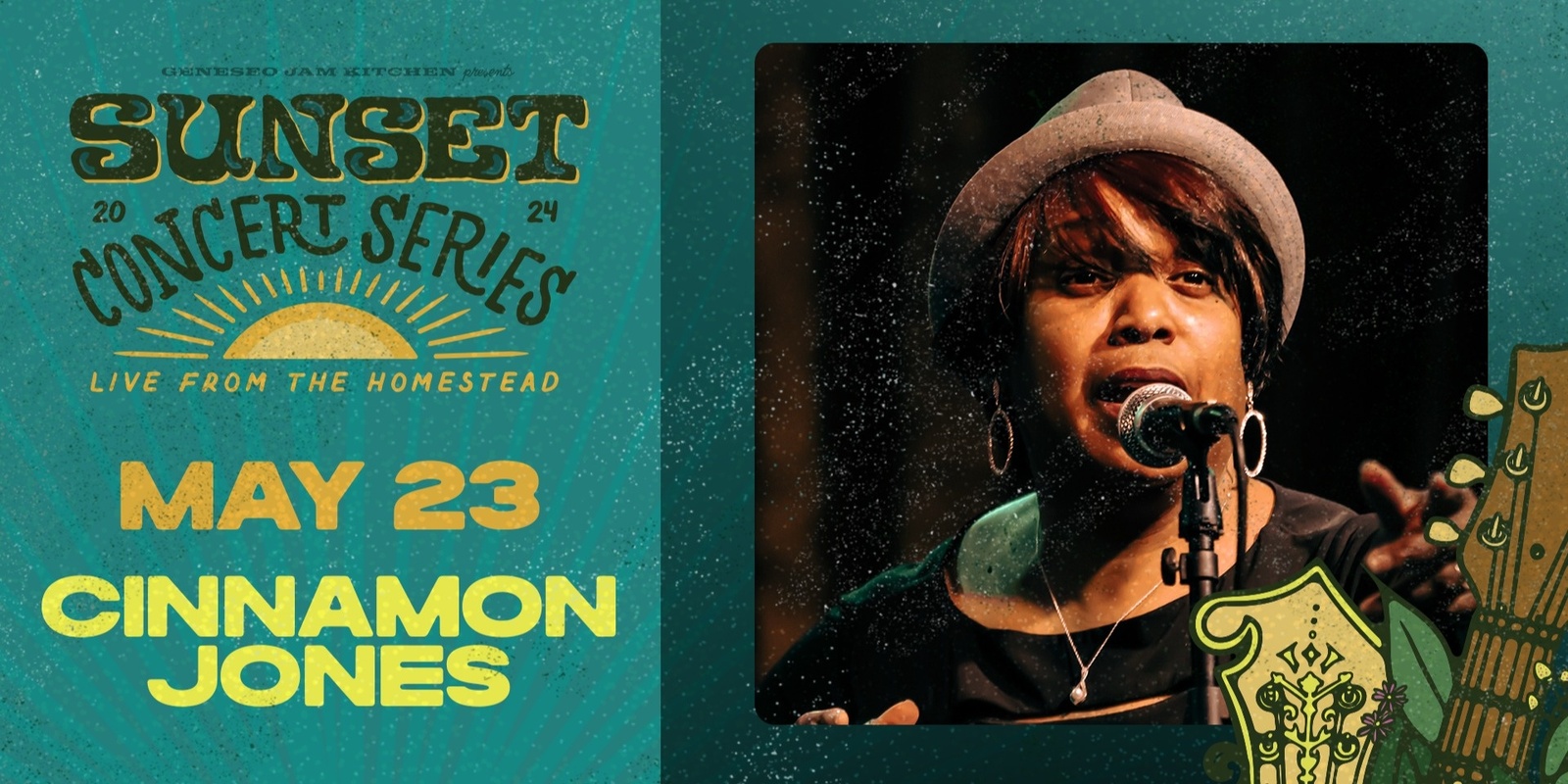 Banner image for Cinnamon Jones - Sunset Concert Series May 23rd