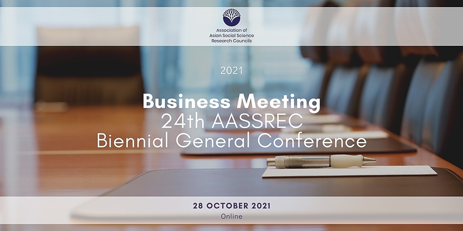 Banner image for AASSREC 2021 Business Meeting