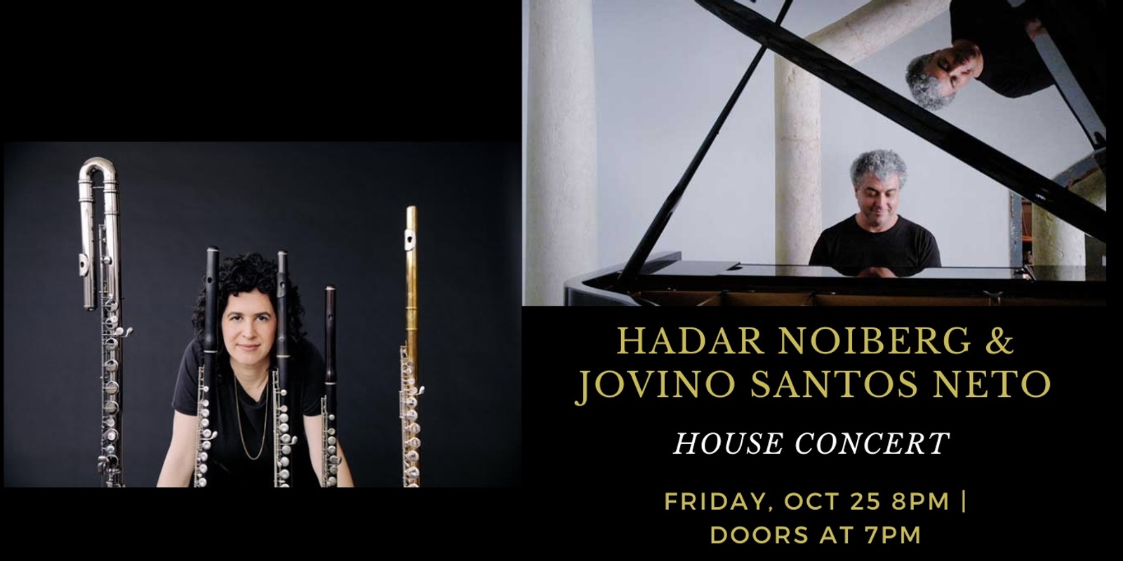 Banner image for Hadar Noiberg & Jovino Santos Neto - House Concert