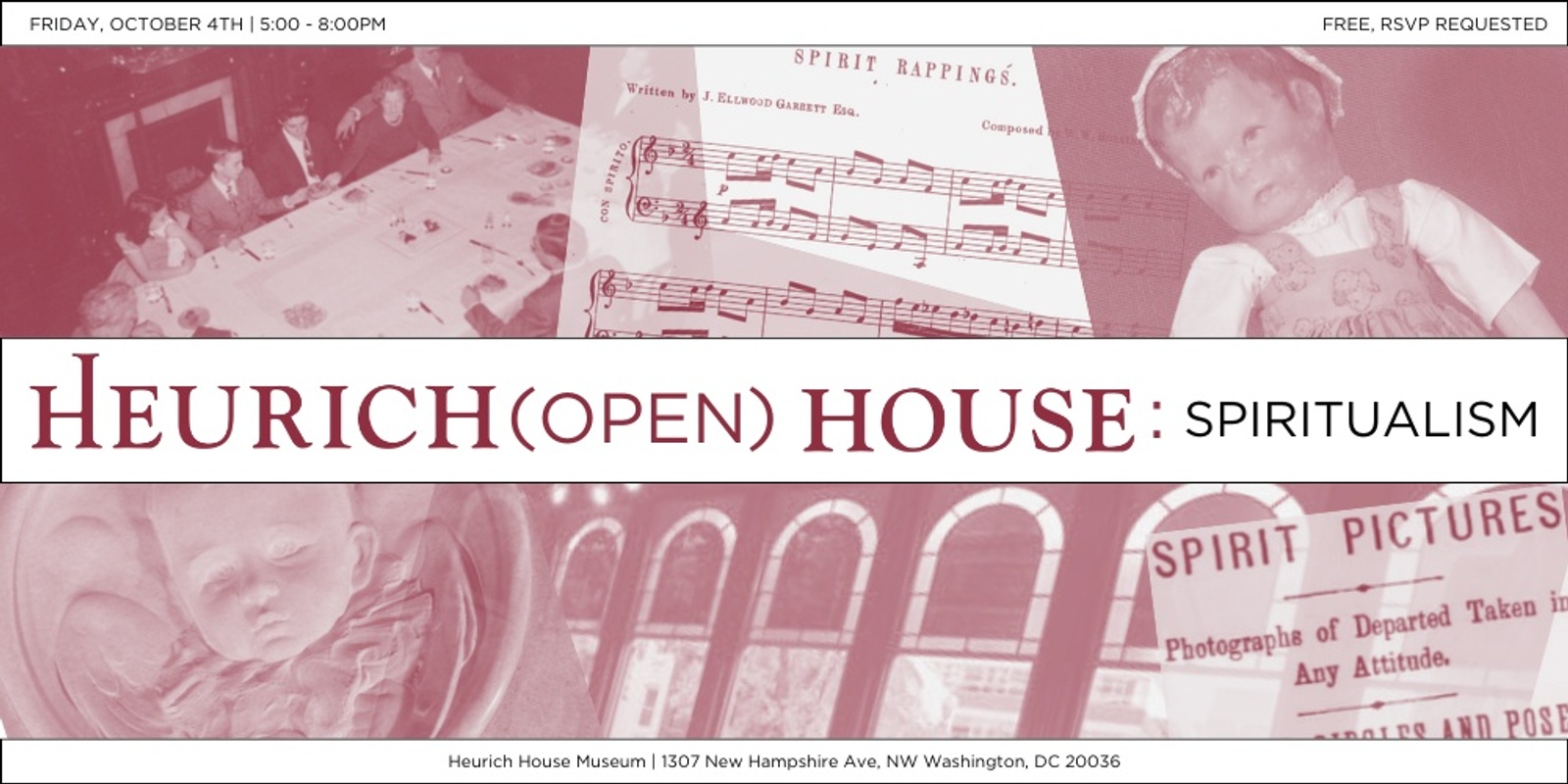 Banner image for Heurich (Open) House: Spiritualism