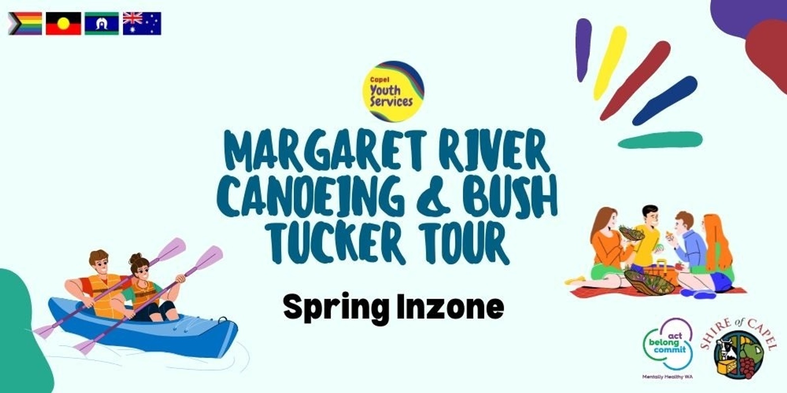 Banner image for Margaret River Canoeing & Bush Tucker Tour