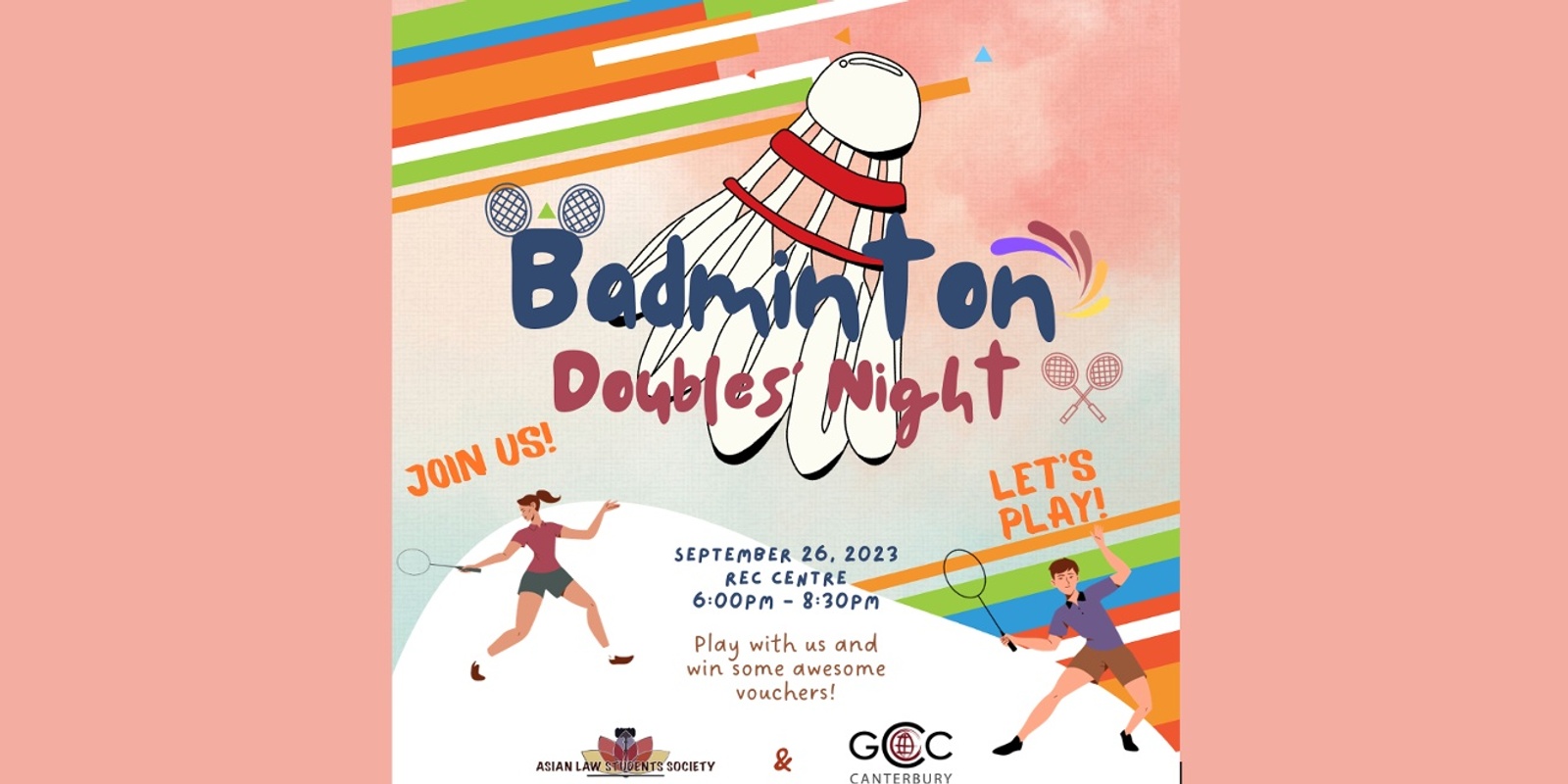 Banner image for ALSS x GCC Badminton Night