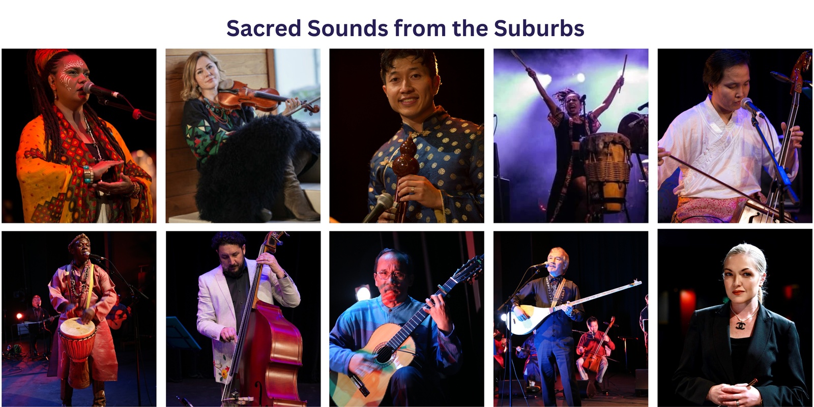 Banner image for Sacred Sounds from the Suburbs - Culture X Festival