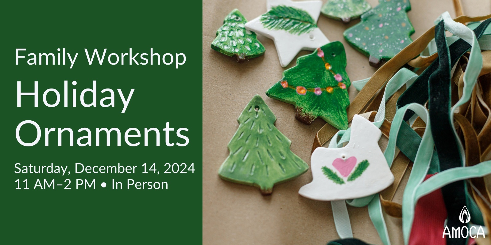 Banner image for Holiday Ornaments - A Family Workshop