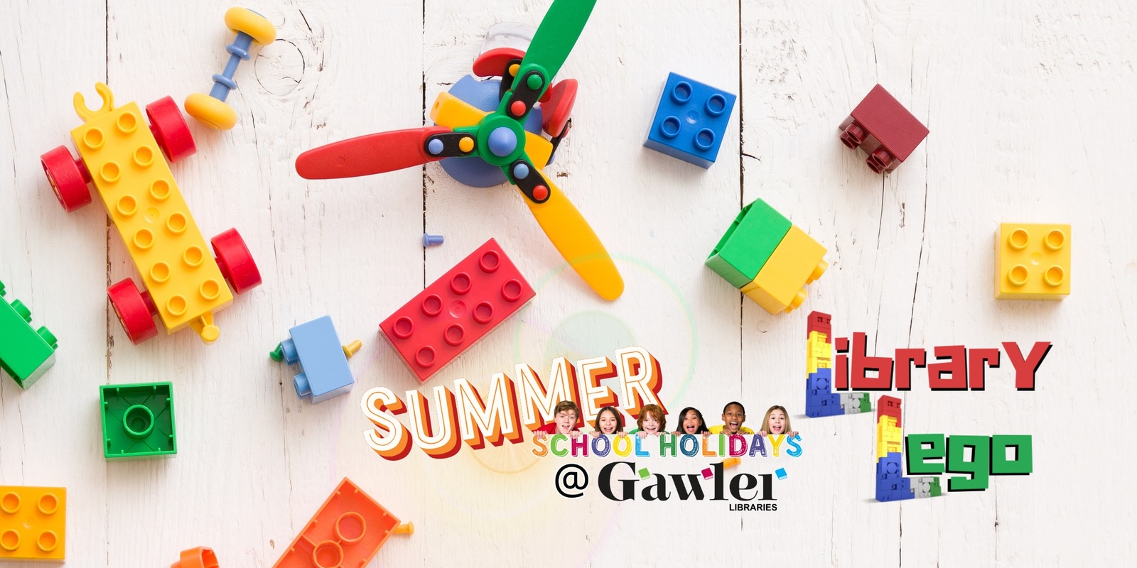 Banner image for Summer Self-Paced Library Lego