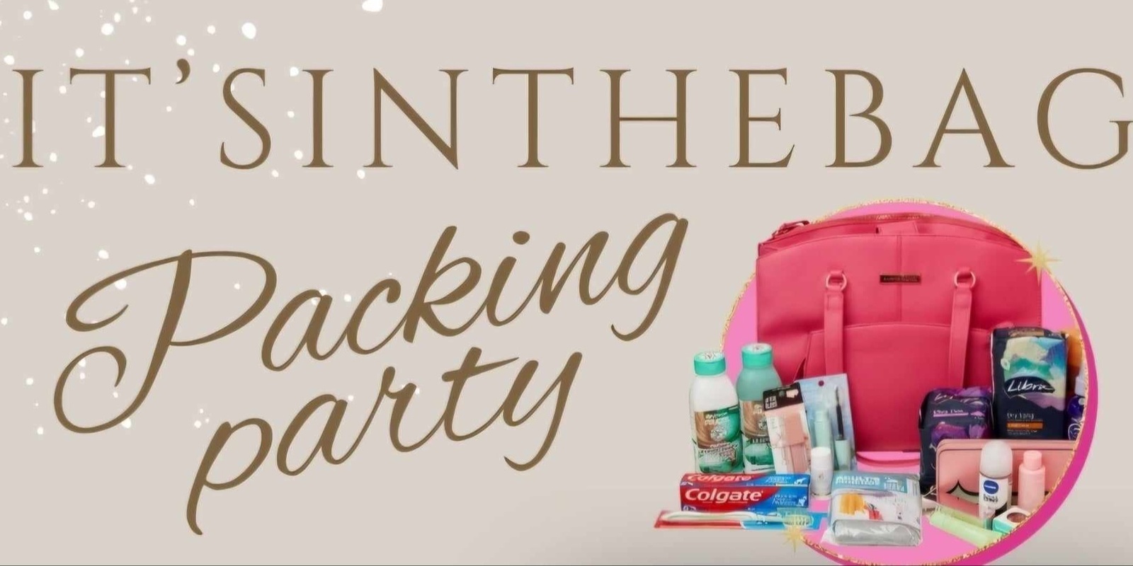 Banner image for 2024 Packing Party - It's In The Bag Campaign 