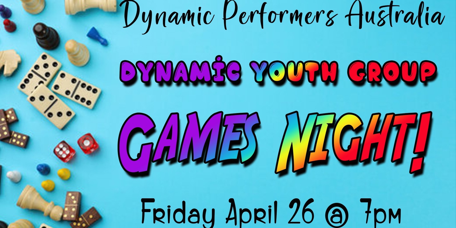 Dynamic Youth Group - Games Night! | Humanitix