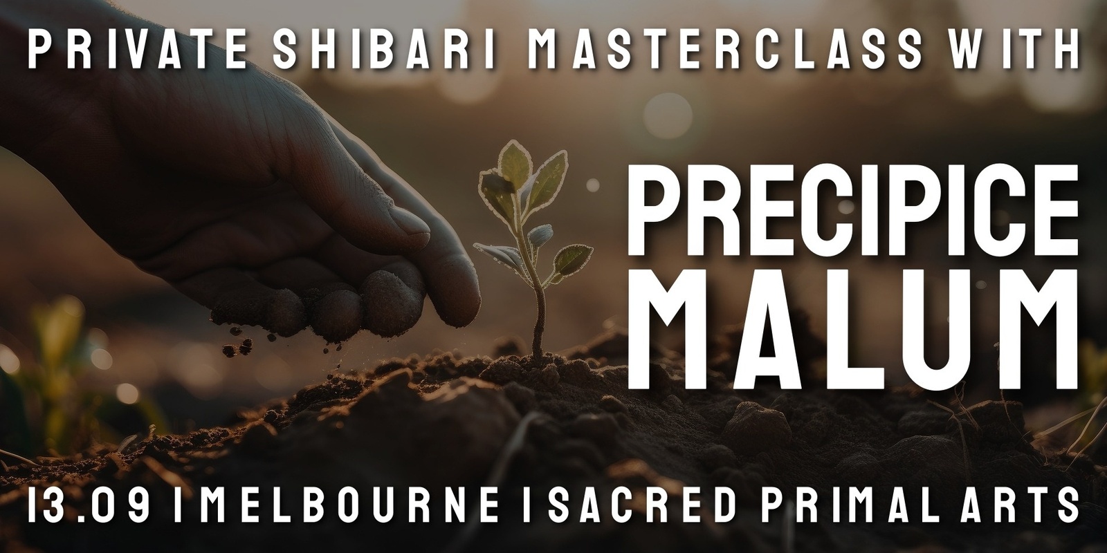 Banner image for Masterclass Shibari One on One with Precipice