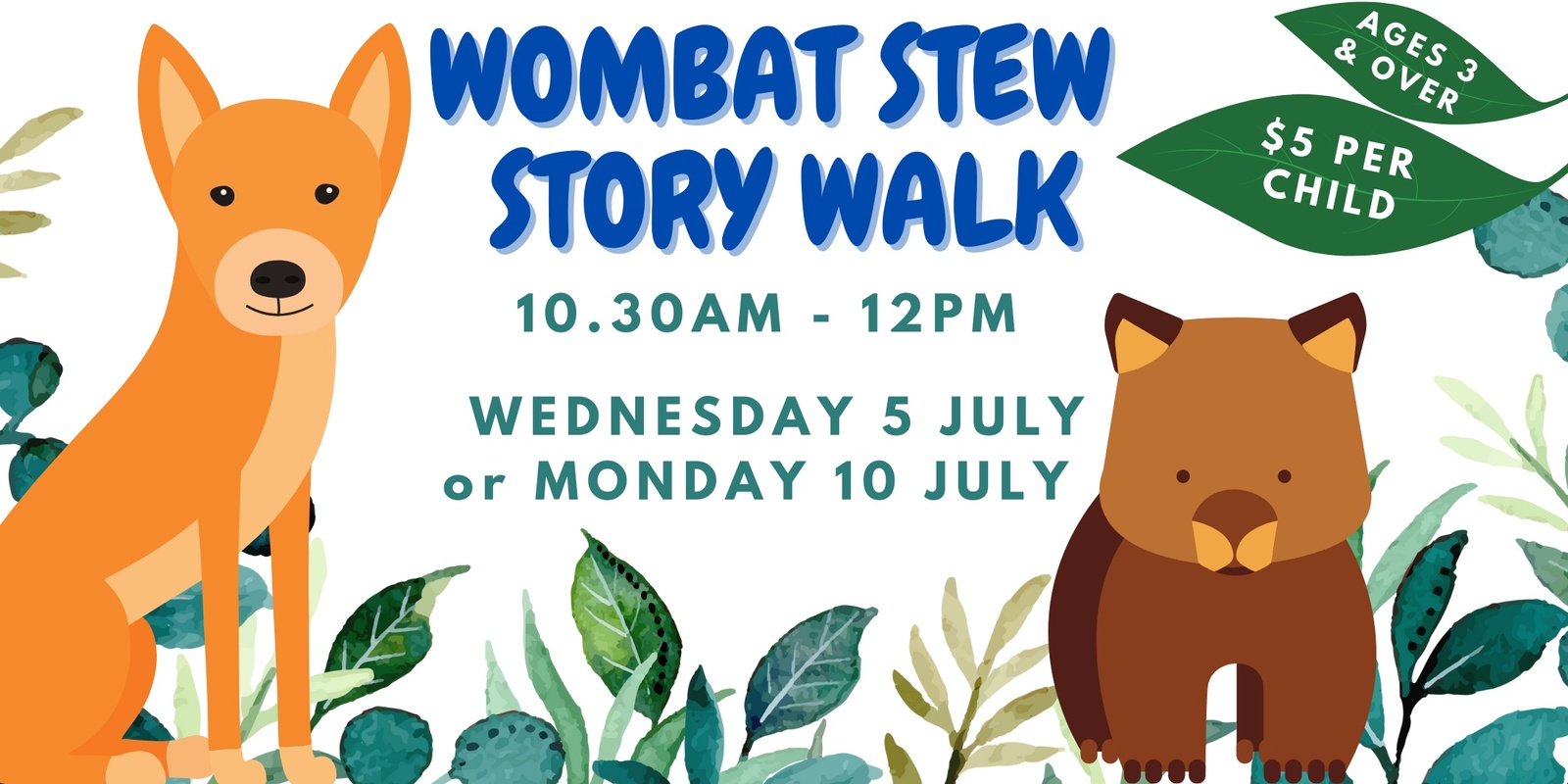 Banner image for Wombat Stew Story Walk