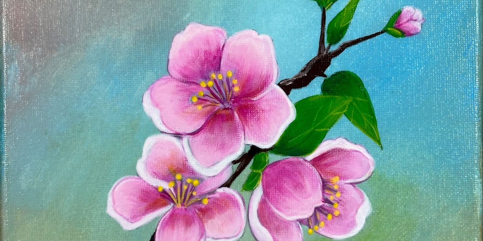 Banner image for Mother’s Day Cherry Blossoms Paint & Sip_morningsesh