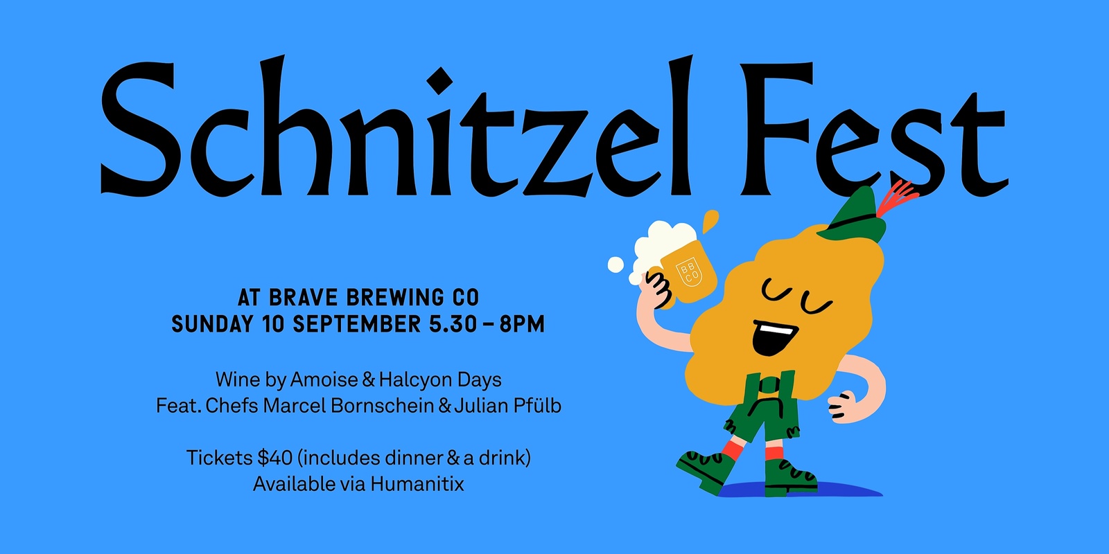 Banner image for Schnitzel Fest at Brave Brewing Co.