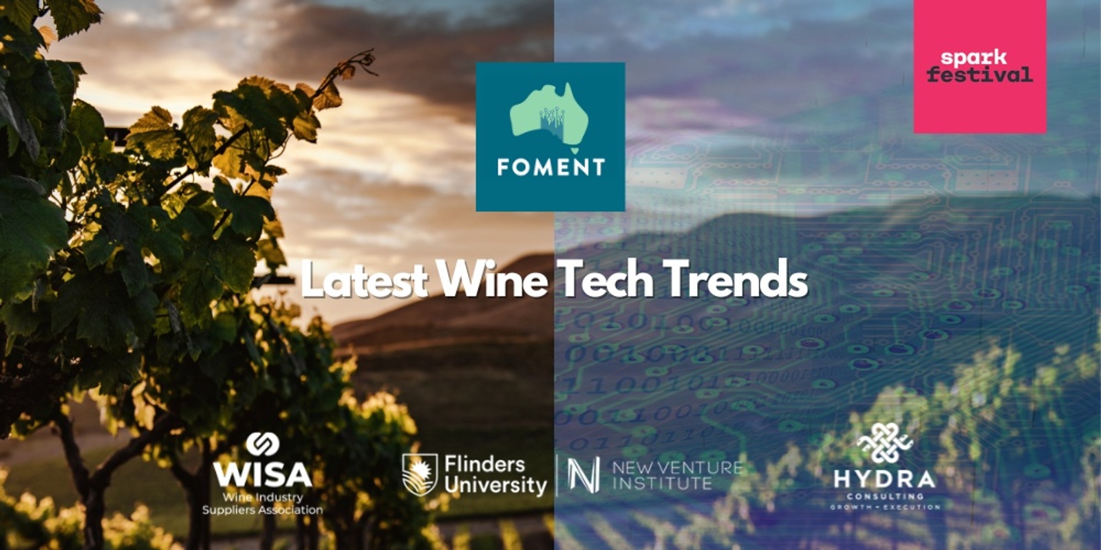 Banner image for Latest Wine Tech Trends: a FOMENT degustation