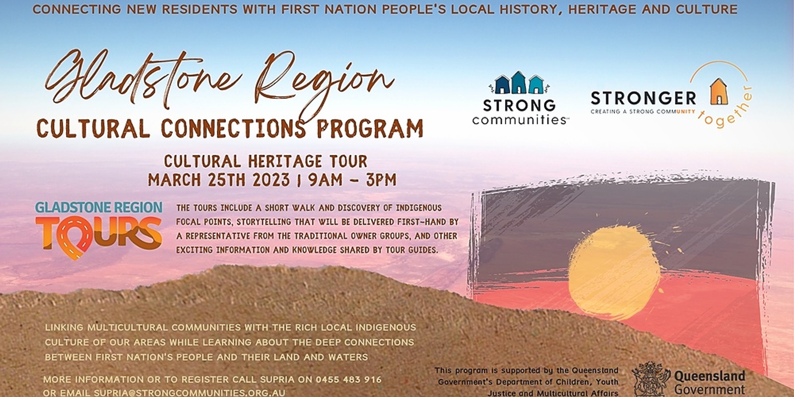 Banner image for Gladstone Region Cultural Connections,  Cultural Heritage Tour