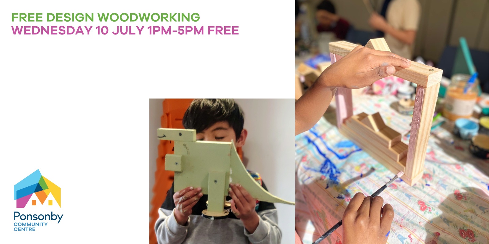 Banner image for Recreators Free design Woodworking! Wednesday 10th July