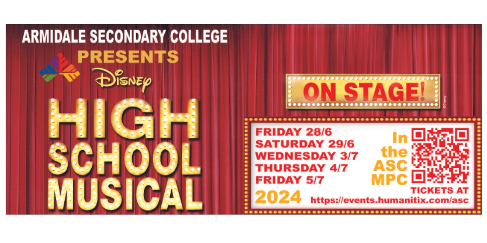 Banner image for ASC presents Disney's High School Musical On Stage!