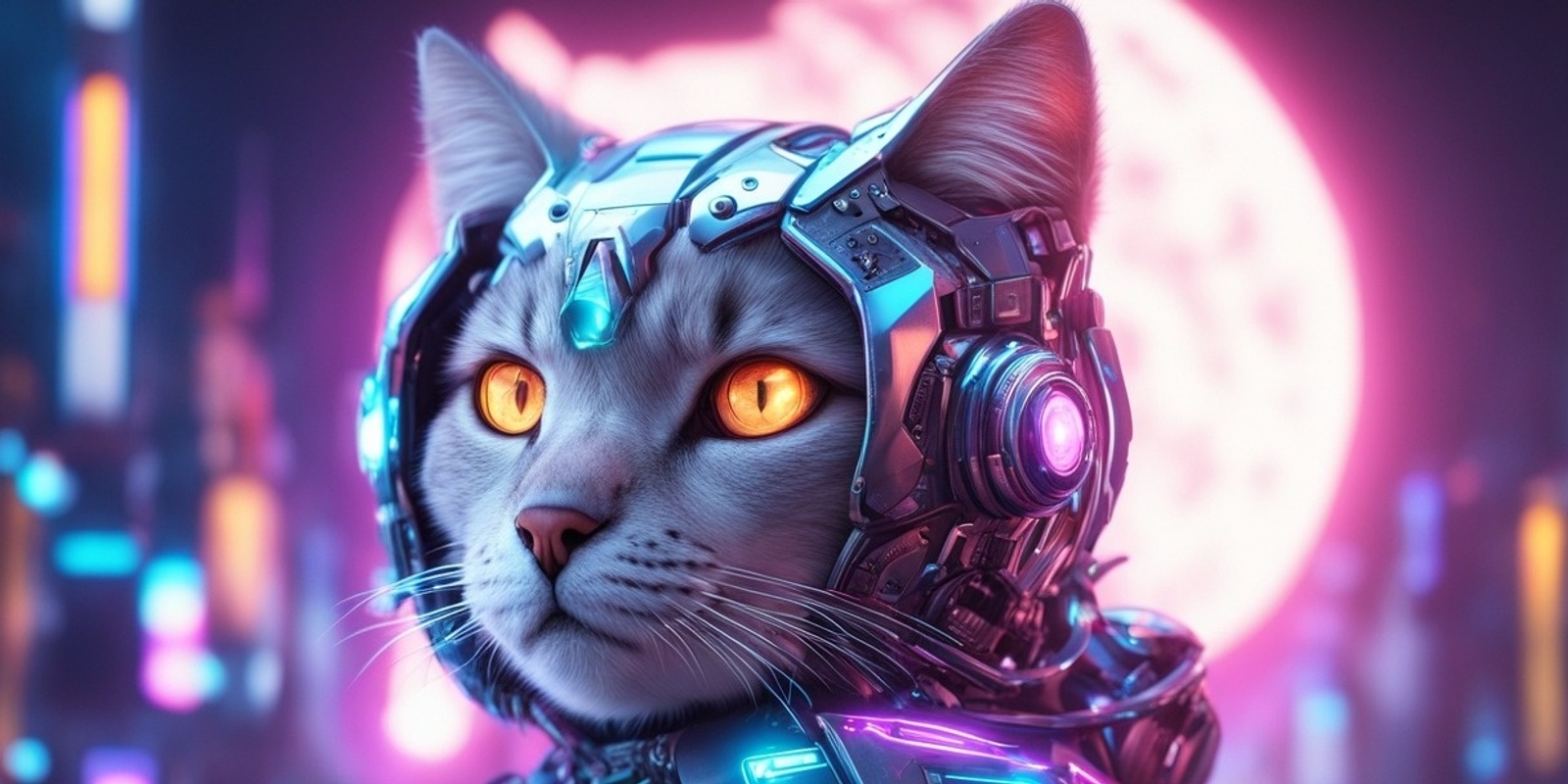 Banner image for Full Moon Gathering & Drum Circle: Futuristic Feline