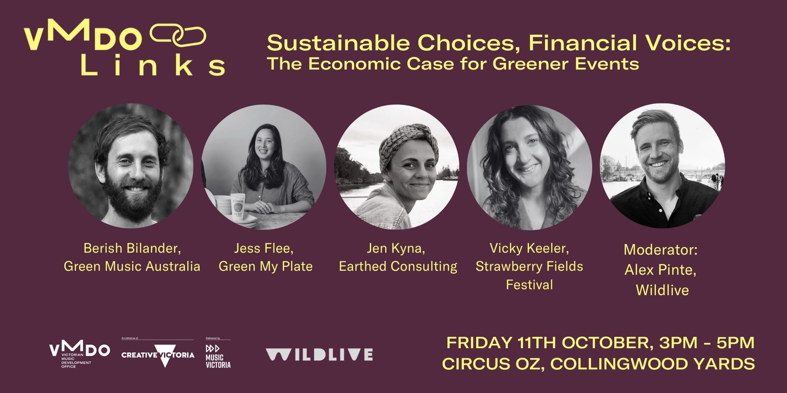 Banner image for VMDO Links - Sustainable Choices, Financial Voices: The Economic Case for Greener Events