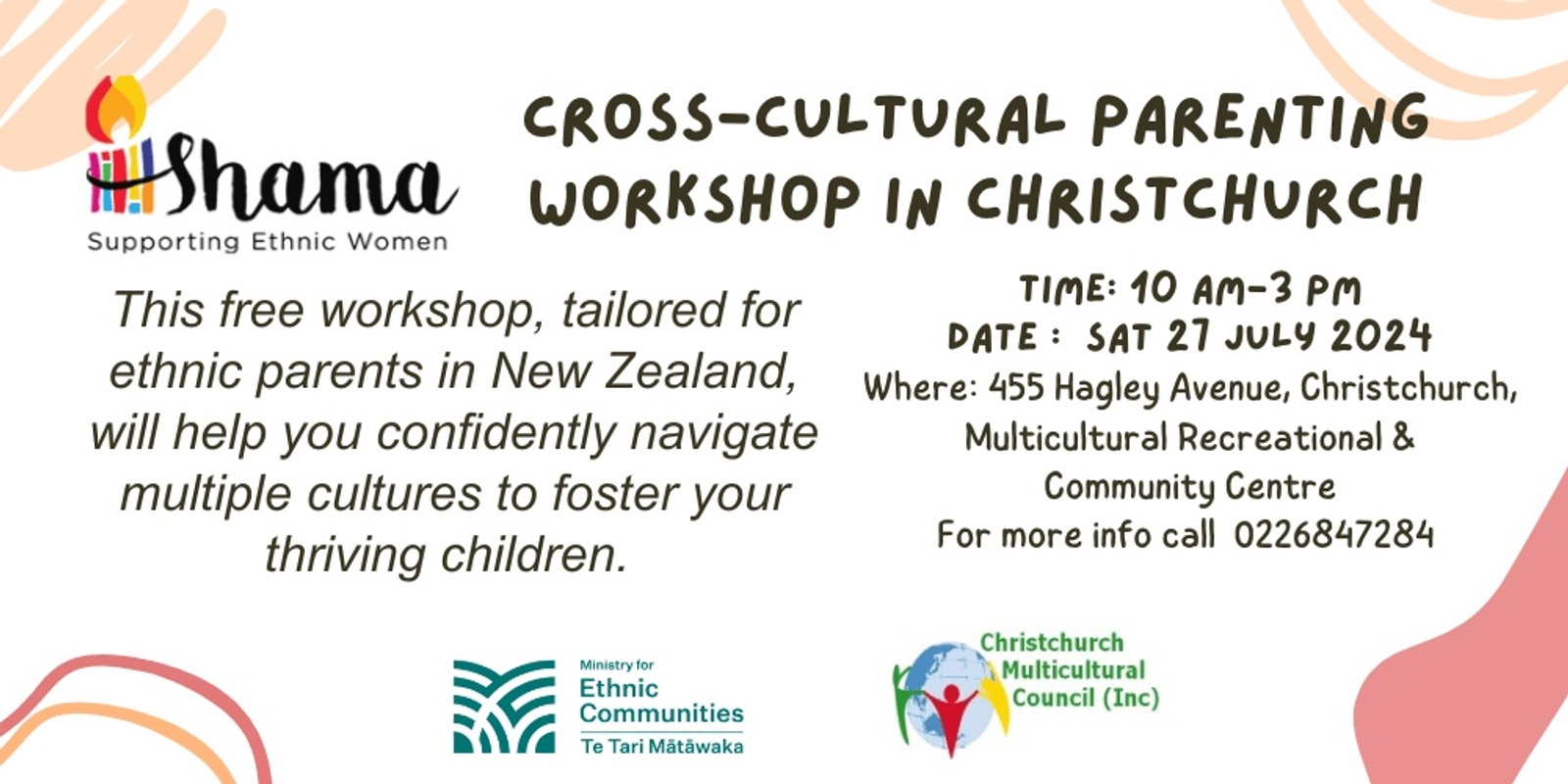 Banner image for Cross-Cultural Parenting Workshop in Christchurch 2024