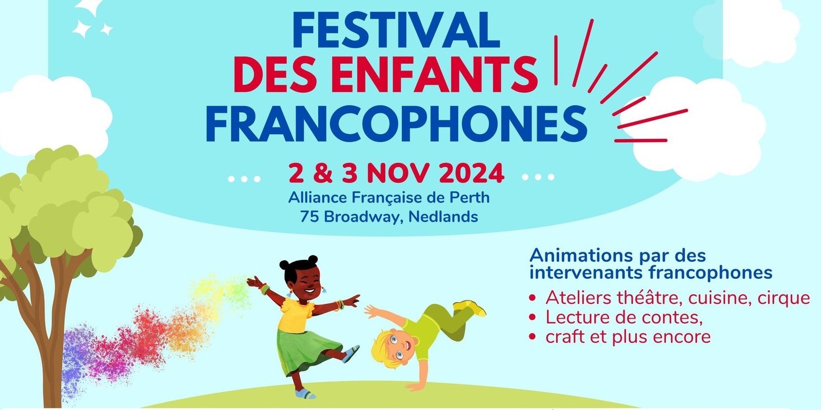 Banner image for FEF 2024 Lecture de contes et activités manuelles 5-7 ans