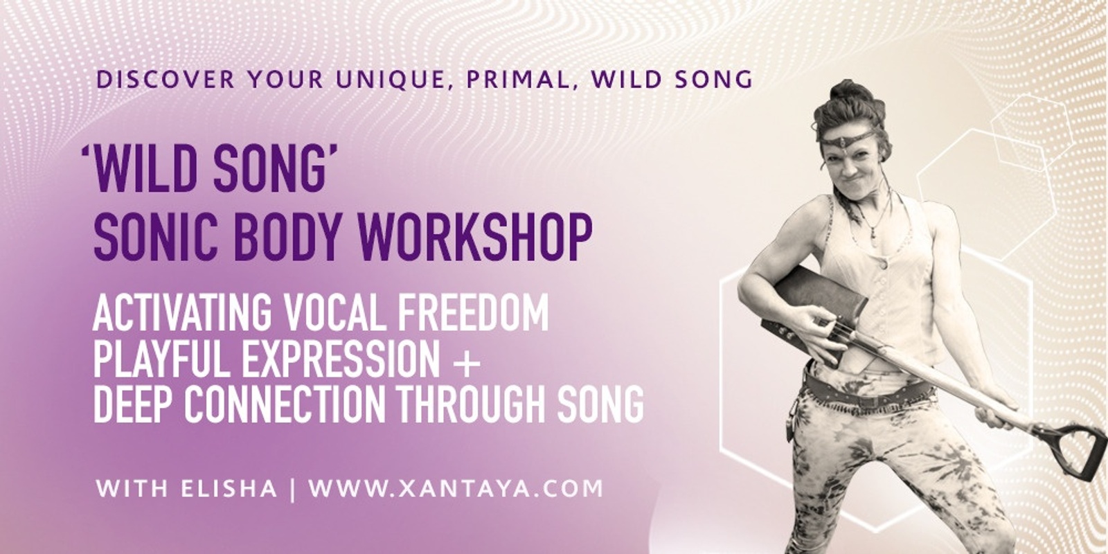 Banner image for 'Sonic Body' Voice Workshop: Power, Pleasure & Play