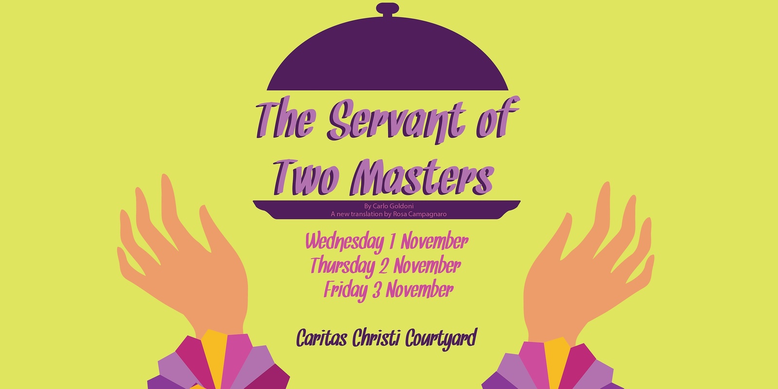 Banner image for College Production - The Servant of Two Masters