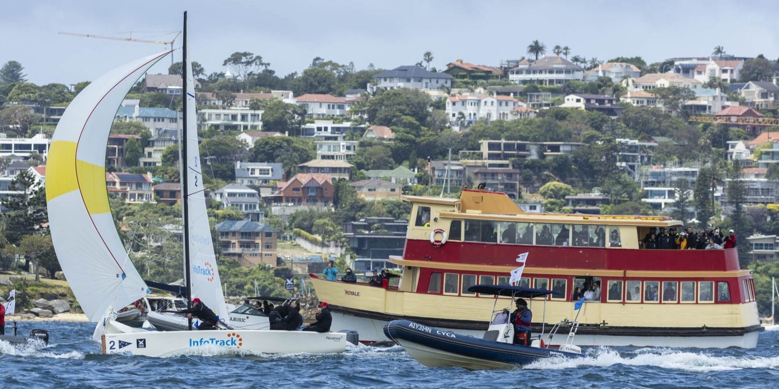 Banner image for Official Spectator Ferry for the 2023 World Sailing Youth Match Racing World Championship