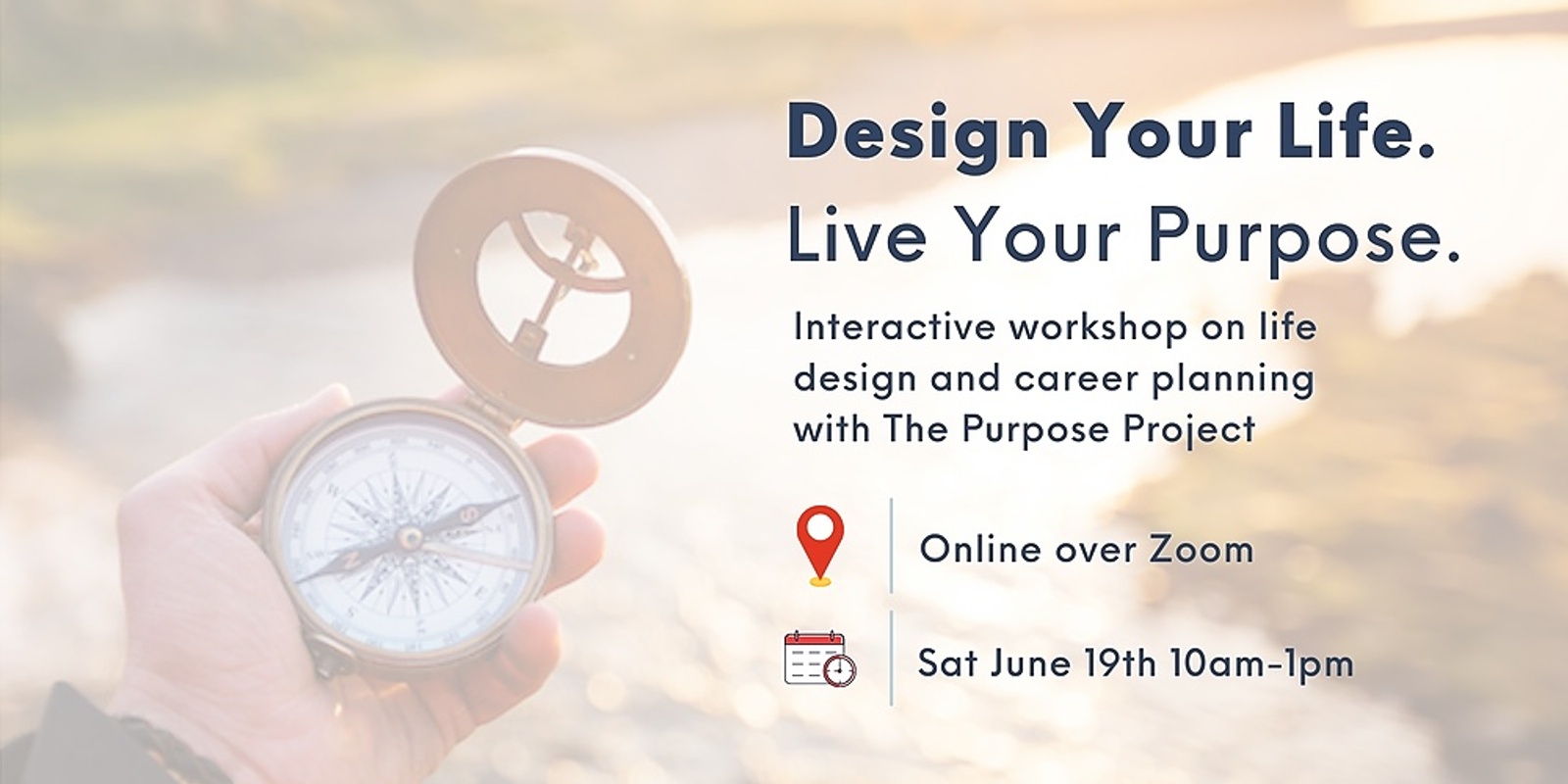 Banner image for Design Your Life and Career With Purpose ❤️
