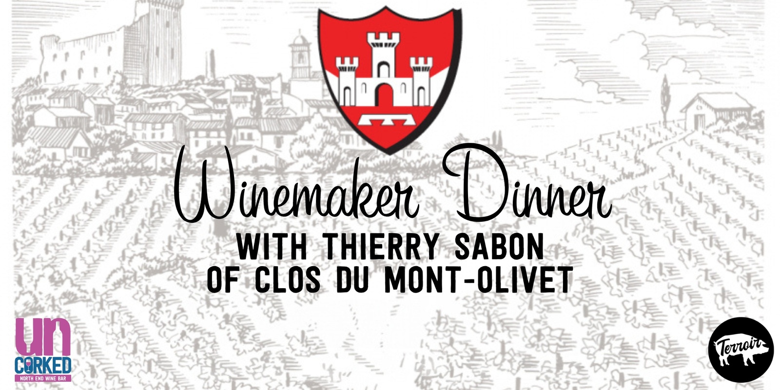 Banner image for Winemaker Dinner: Thierry Sabon of Clos du Mont-Olivet