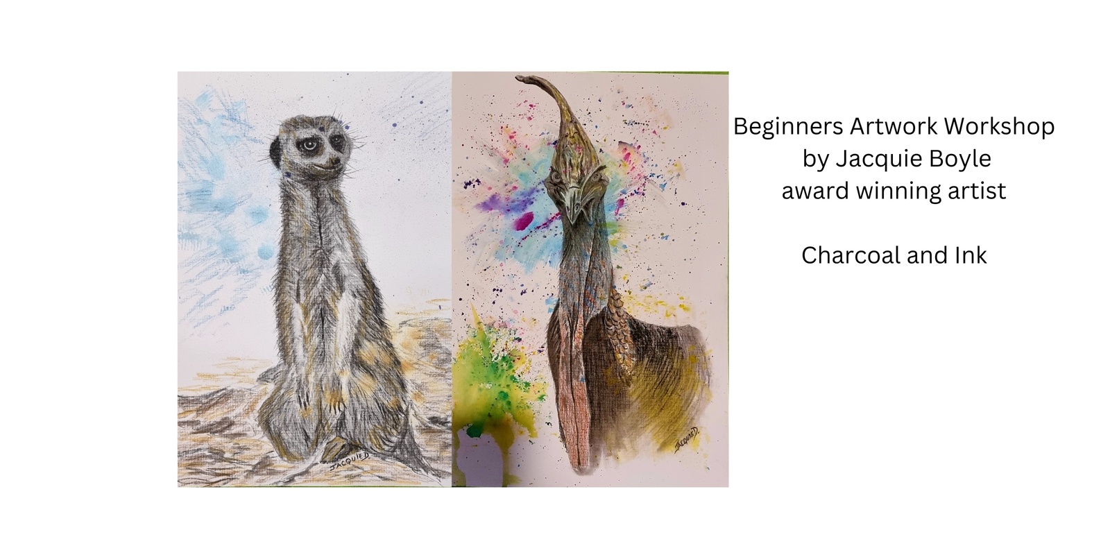 Banner image for Beginners Charcoal and Ink Workshop