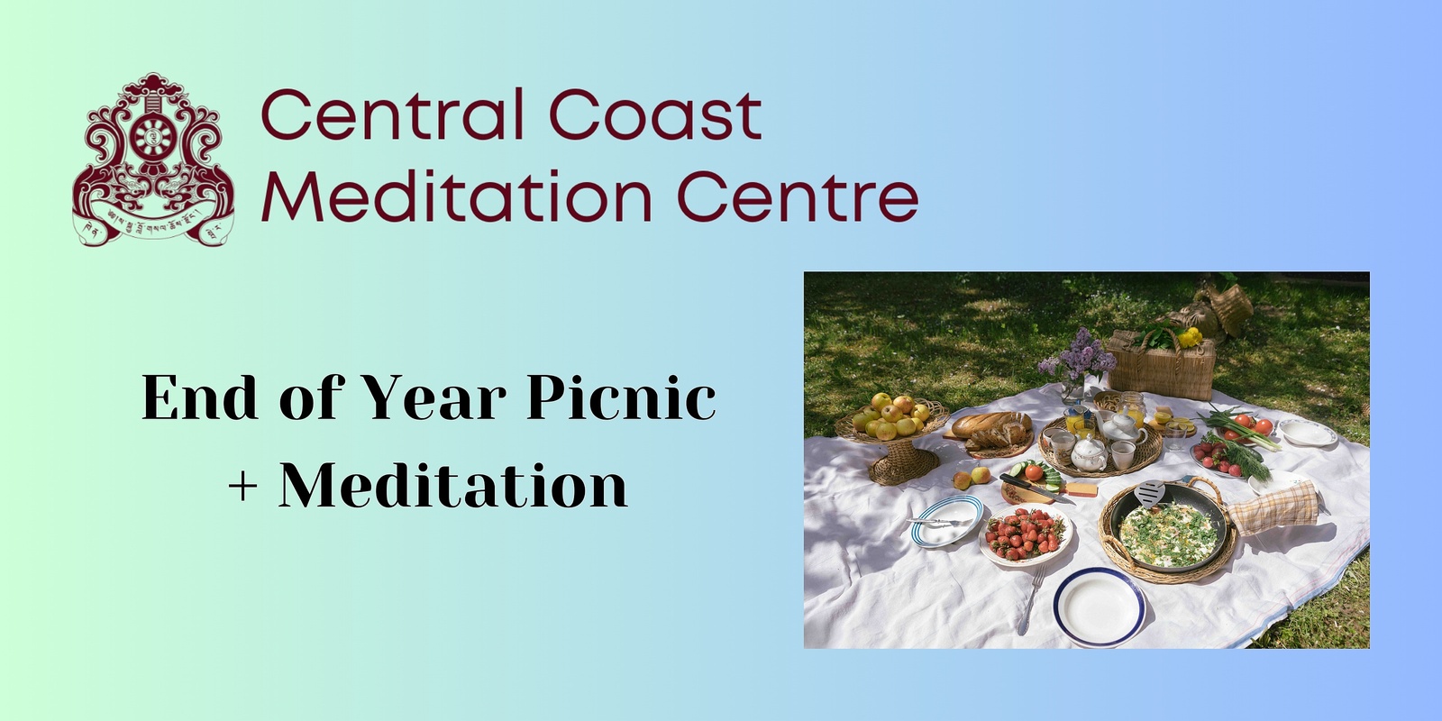 Banner image for End of Year Picnic + Meditation