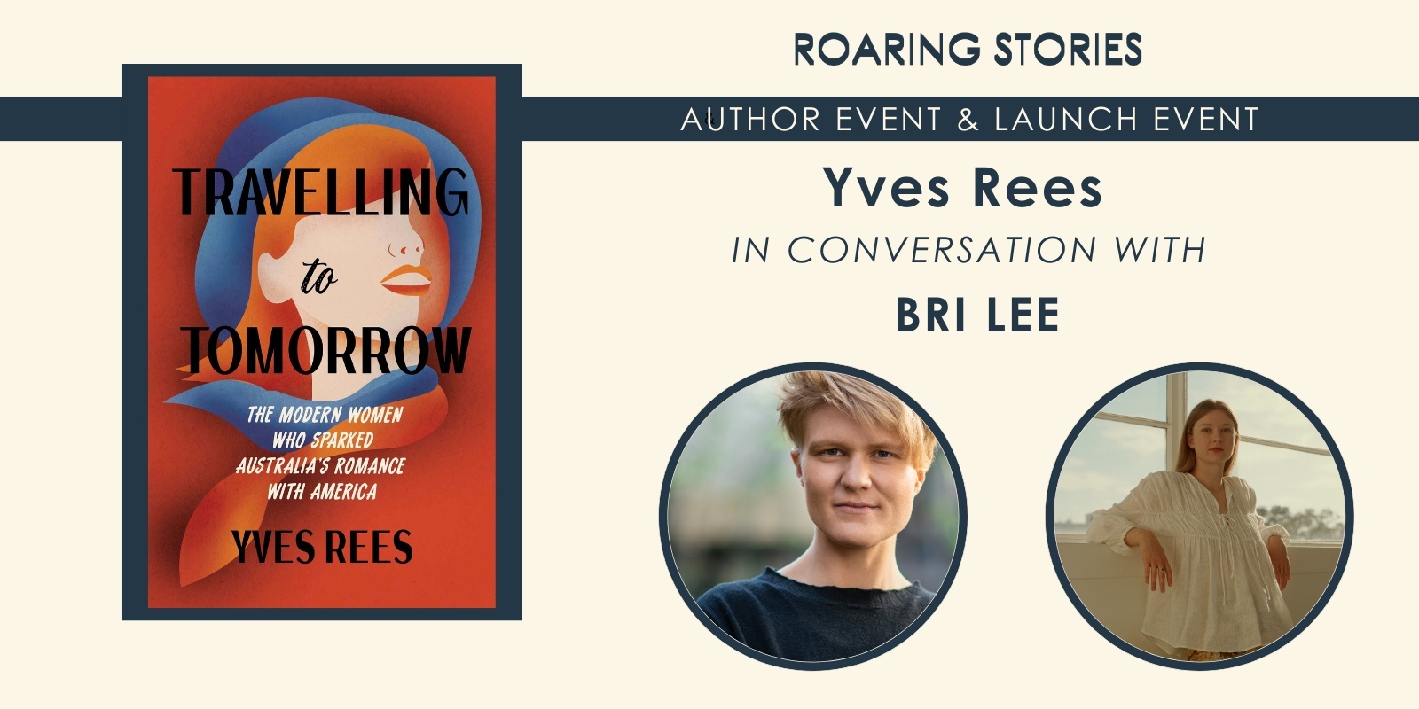 Banner image for Yves Rees in conversation with Bri Lee