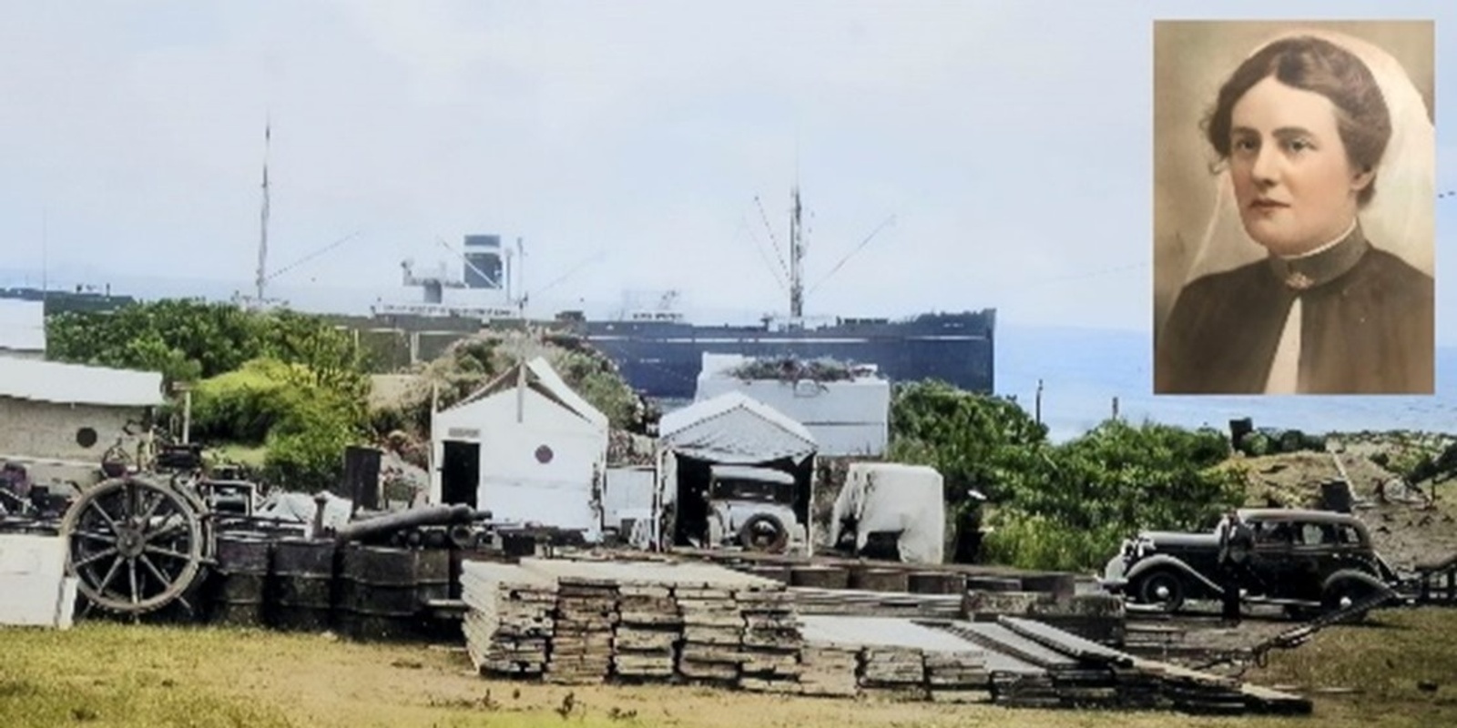 Banner image for History Talk: Wreck of the MV Victoria & Sister Dorrington