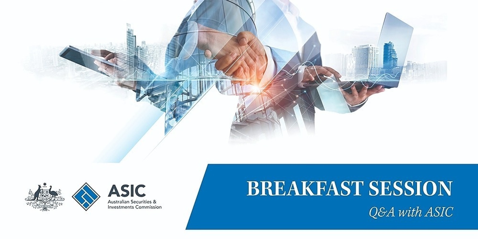 Banner image for Q&A Breakfast with ASIC