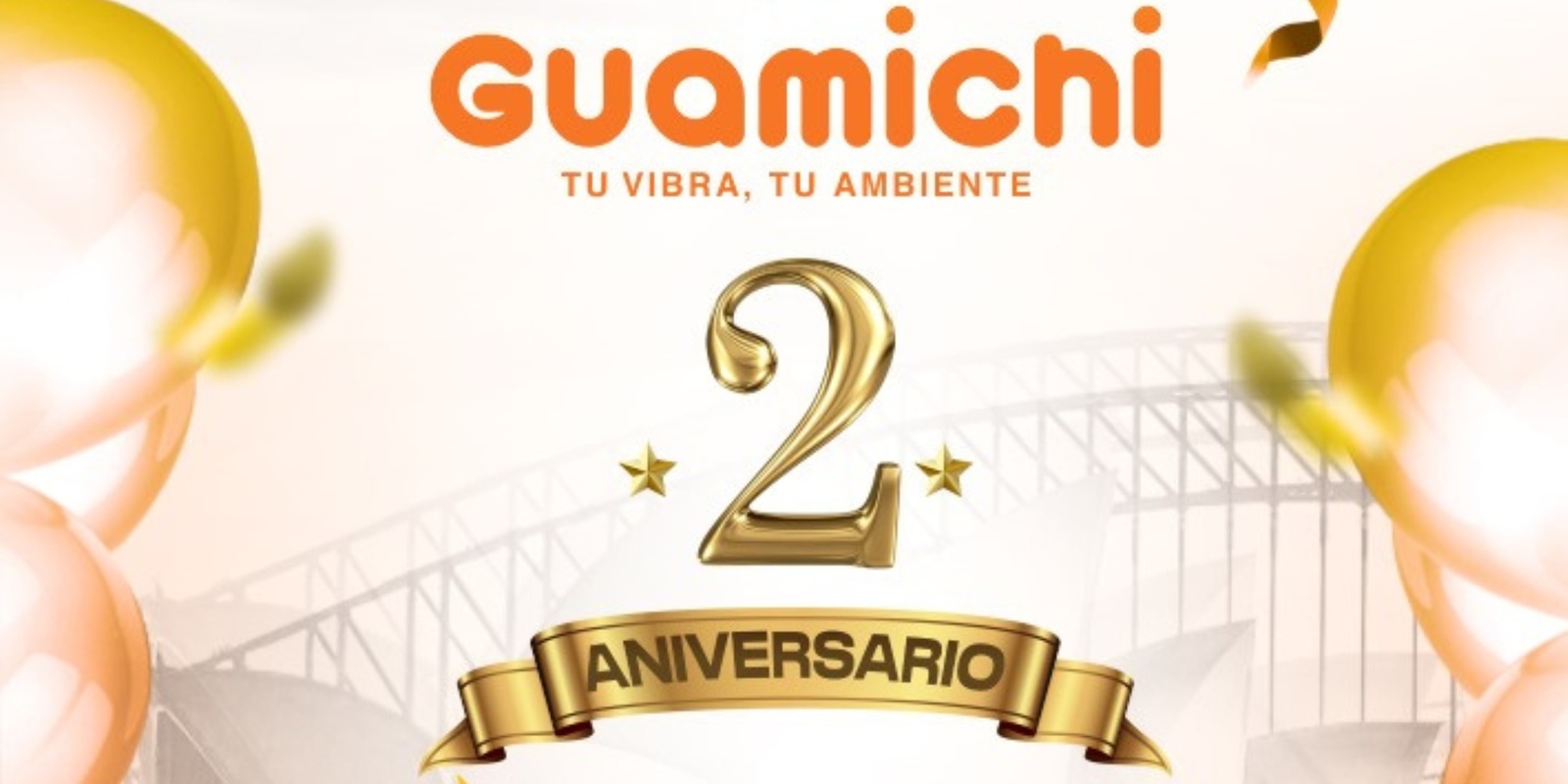 Banner image for 2ndo ANIVERSARIO GUAMICHI ! ¡Boat Party de día + After + regalos exclusivos!