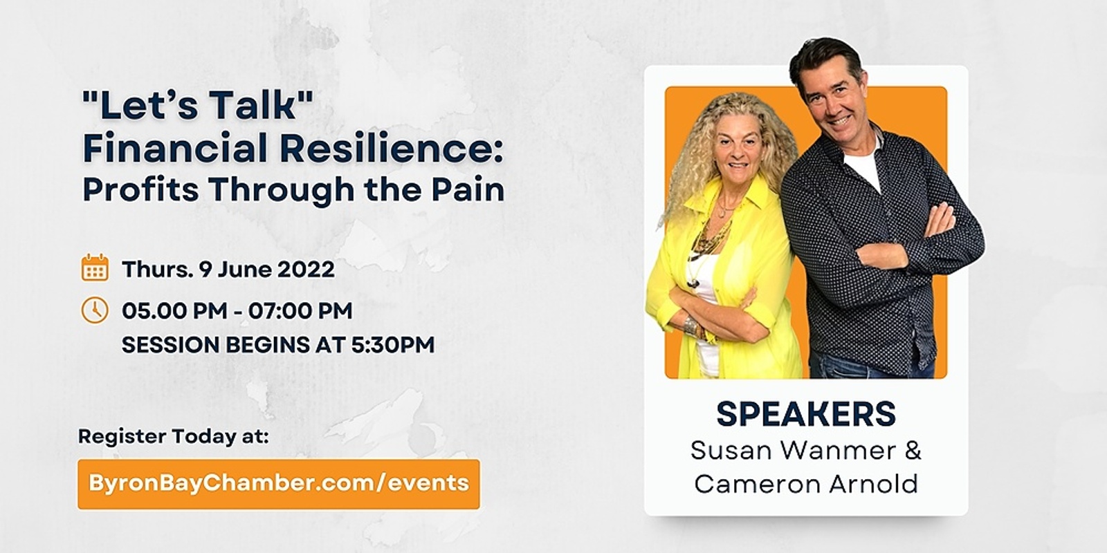 Banner image for "Let’s Talk" FINANCIAL RESILIENCE: Profits Through The Pain