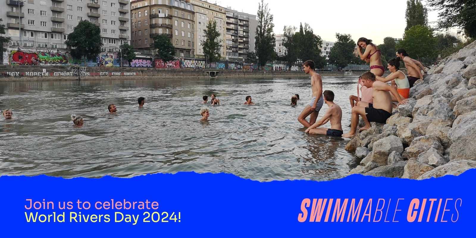 Banner image for Swimmable Cities - World Rivers Day celebration