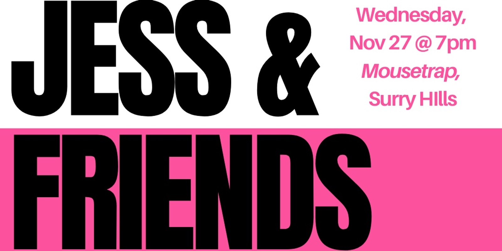 Banner image for Jess Fuchs and Friends