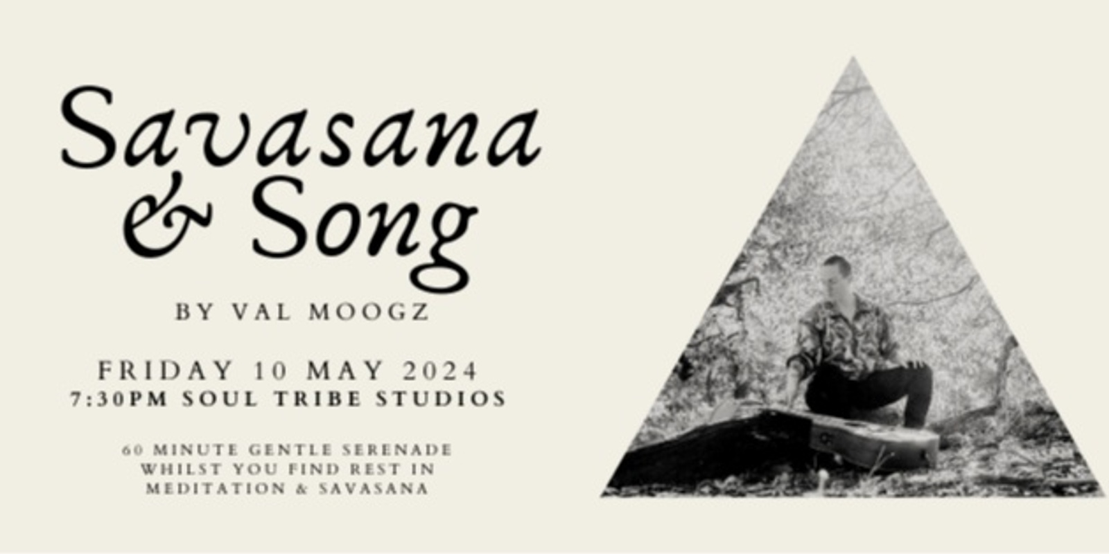 Banner image for Savasana & Song by Val Moogz