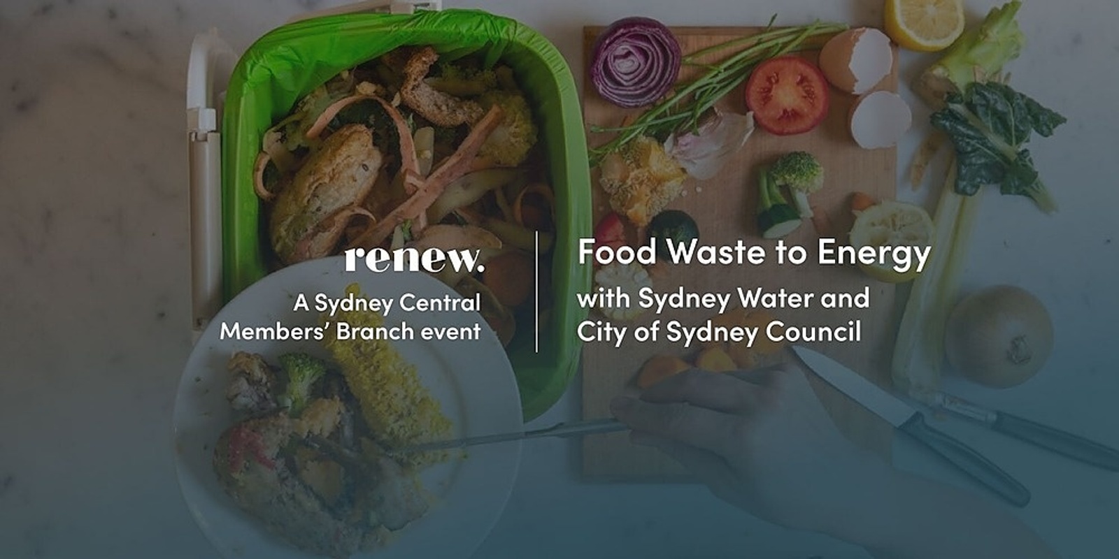 Banner image for Food Waste to Energy with Sydney Water and City of Sydney