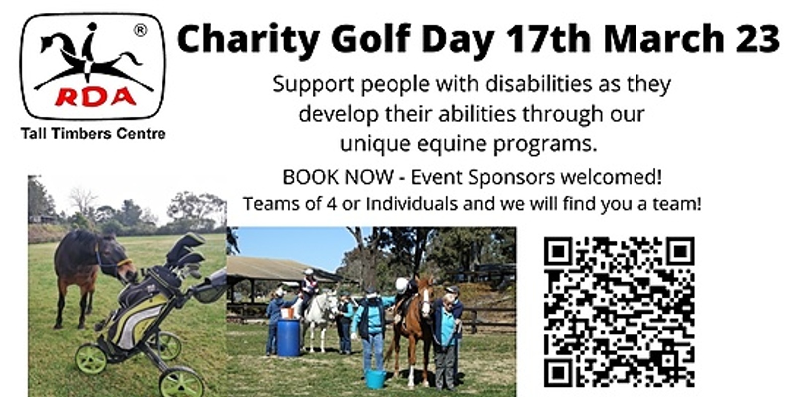 Banner image for 2023 RDA(NSW) Tall Timbers Centre Charity Golf Day 