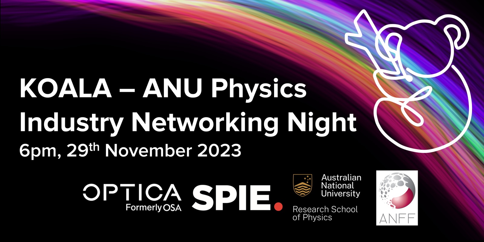 Banner image for KOALA - ANU Physics Industry Night 2023