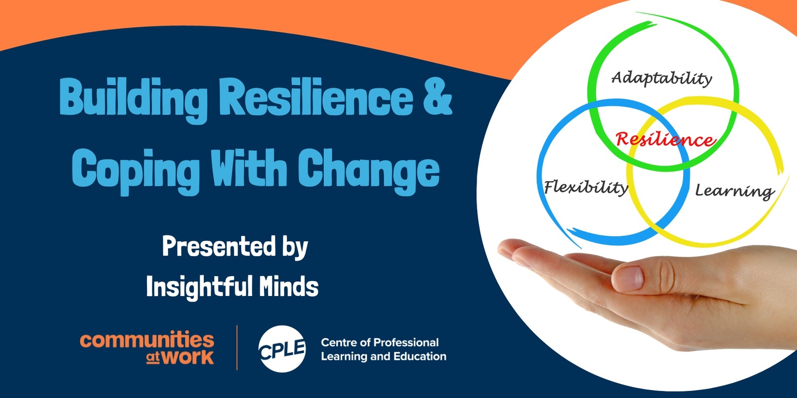 Banner image for CANCELLED WORKSHOP Building Resilience & Coping With Change
