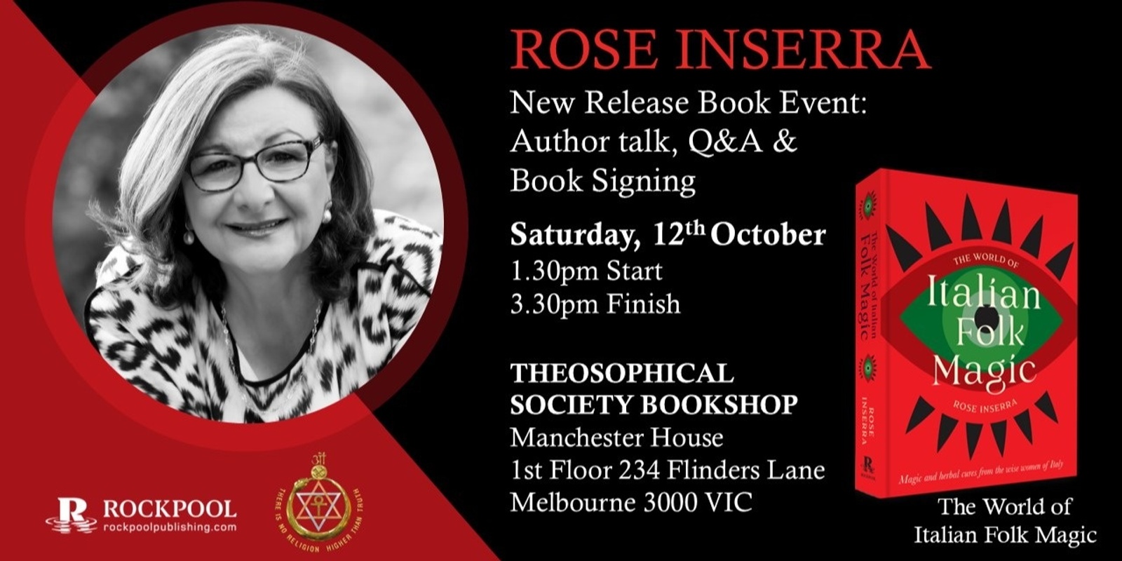 Banner image for Rose Inserra - Author Talk, Q&A & Book Signing!