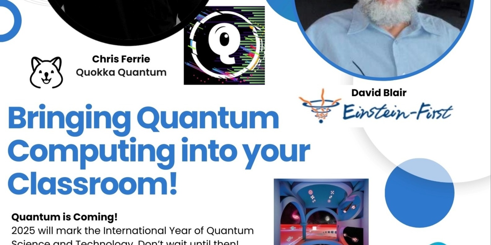 Banner image for Quantum Computing Webinar ACCE series