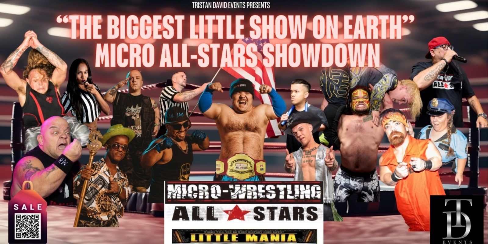 Banner image for "The Biggest Little Show on Earth: Micro Wrestling All-Stars Showdown"