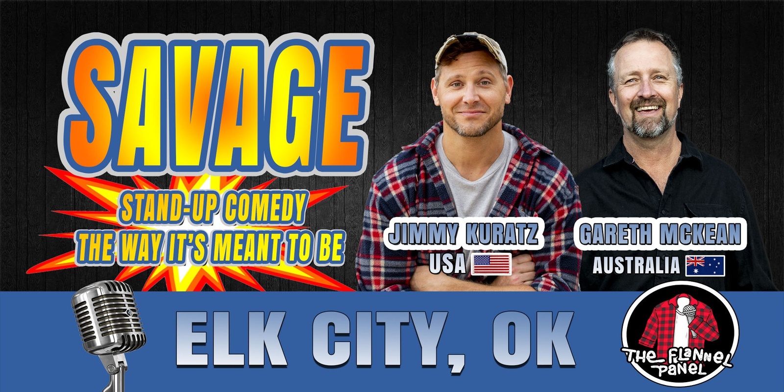 Banner image for STAND-UP comedy ♦ ELK CITY, OK (The Blockhouse)