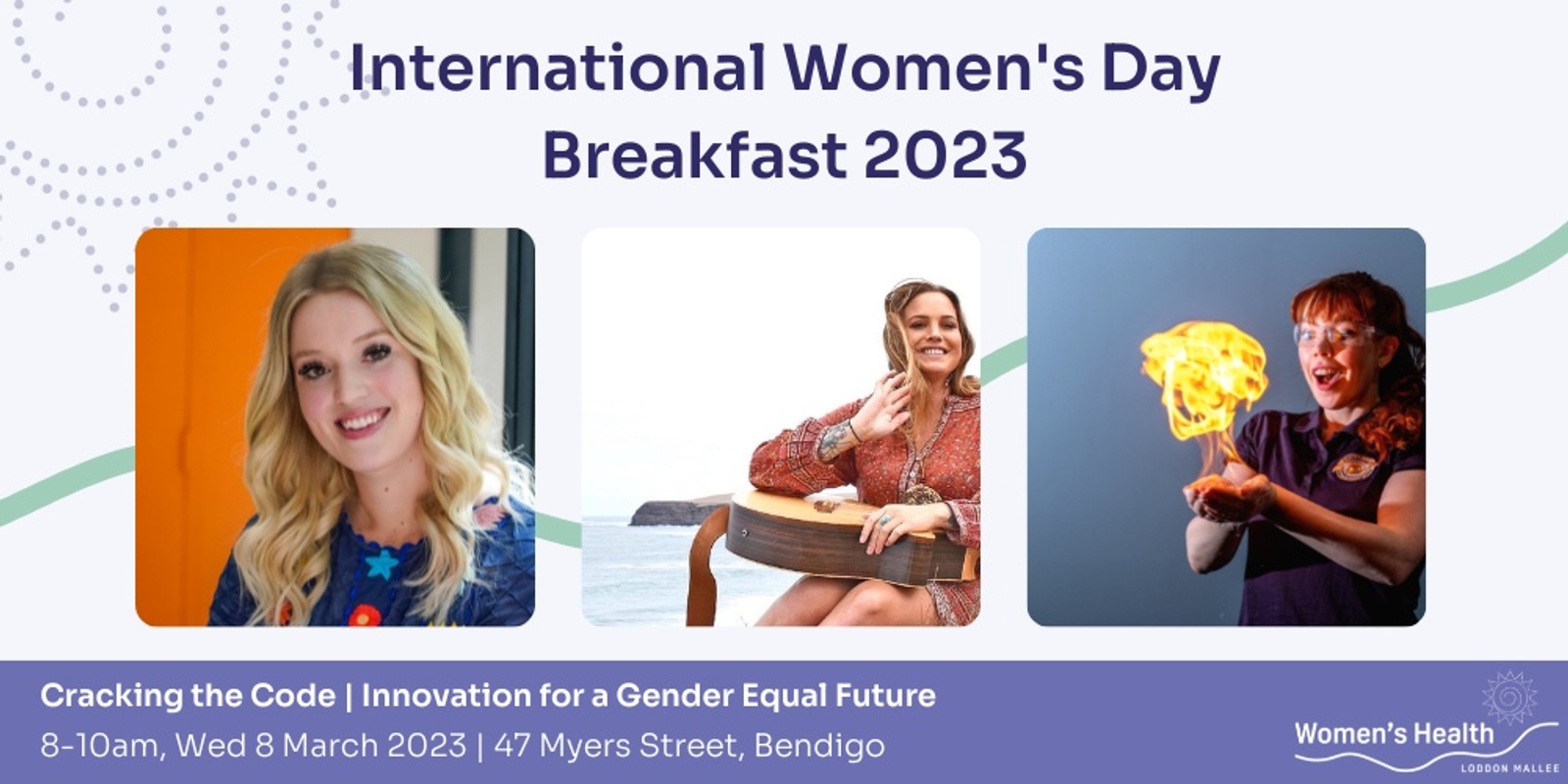 Banner image for International Women's Day Breakfast - Bendigo