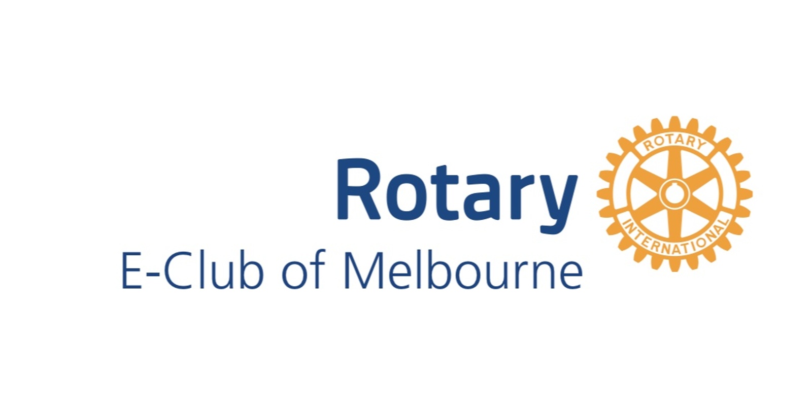 Rotary E-Club of Melbourne's banner