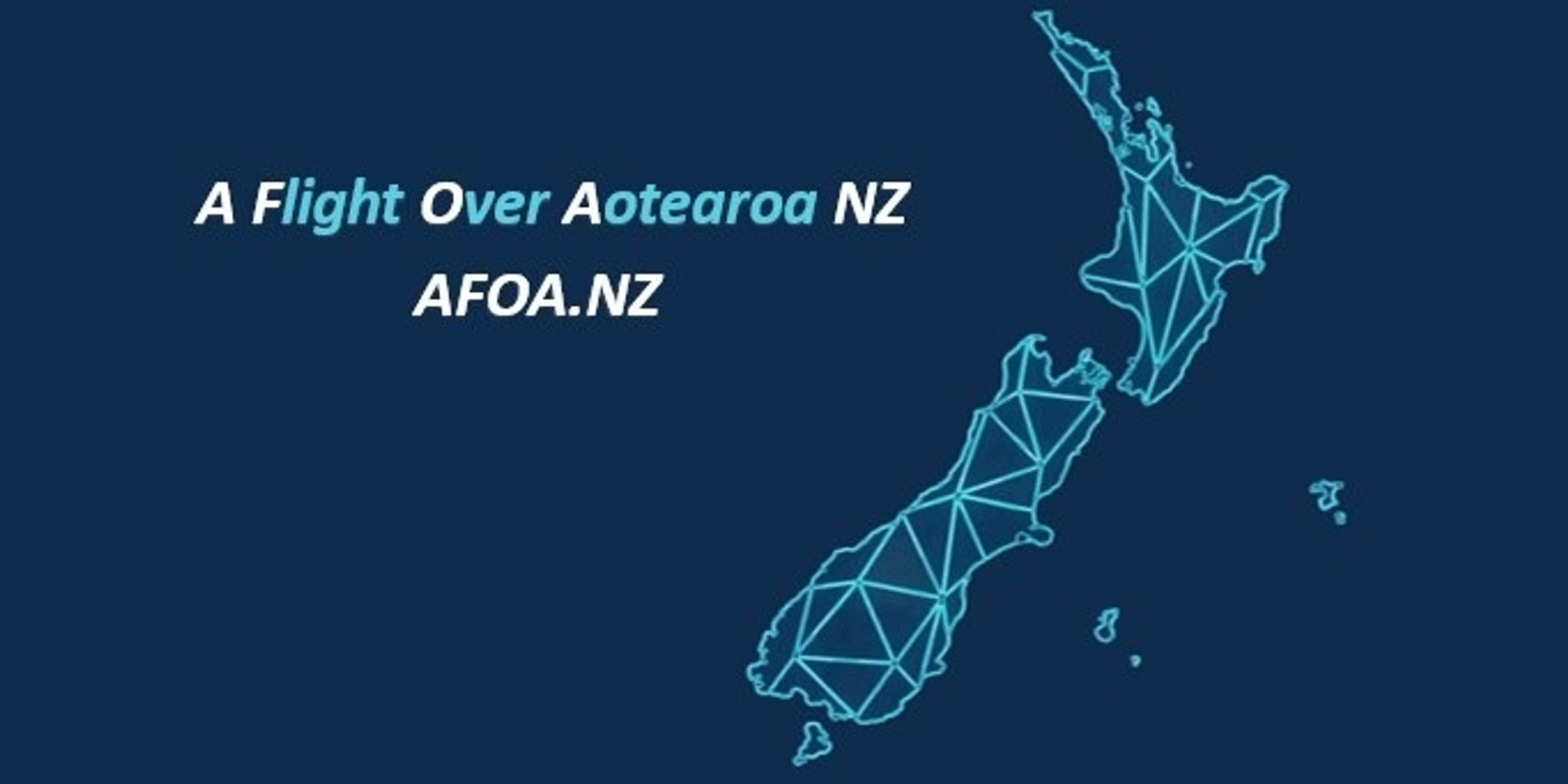 Banner image for A Flight Over Aotearoa NZ (AFOA.NZ) - children’s interactive videobook