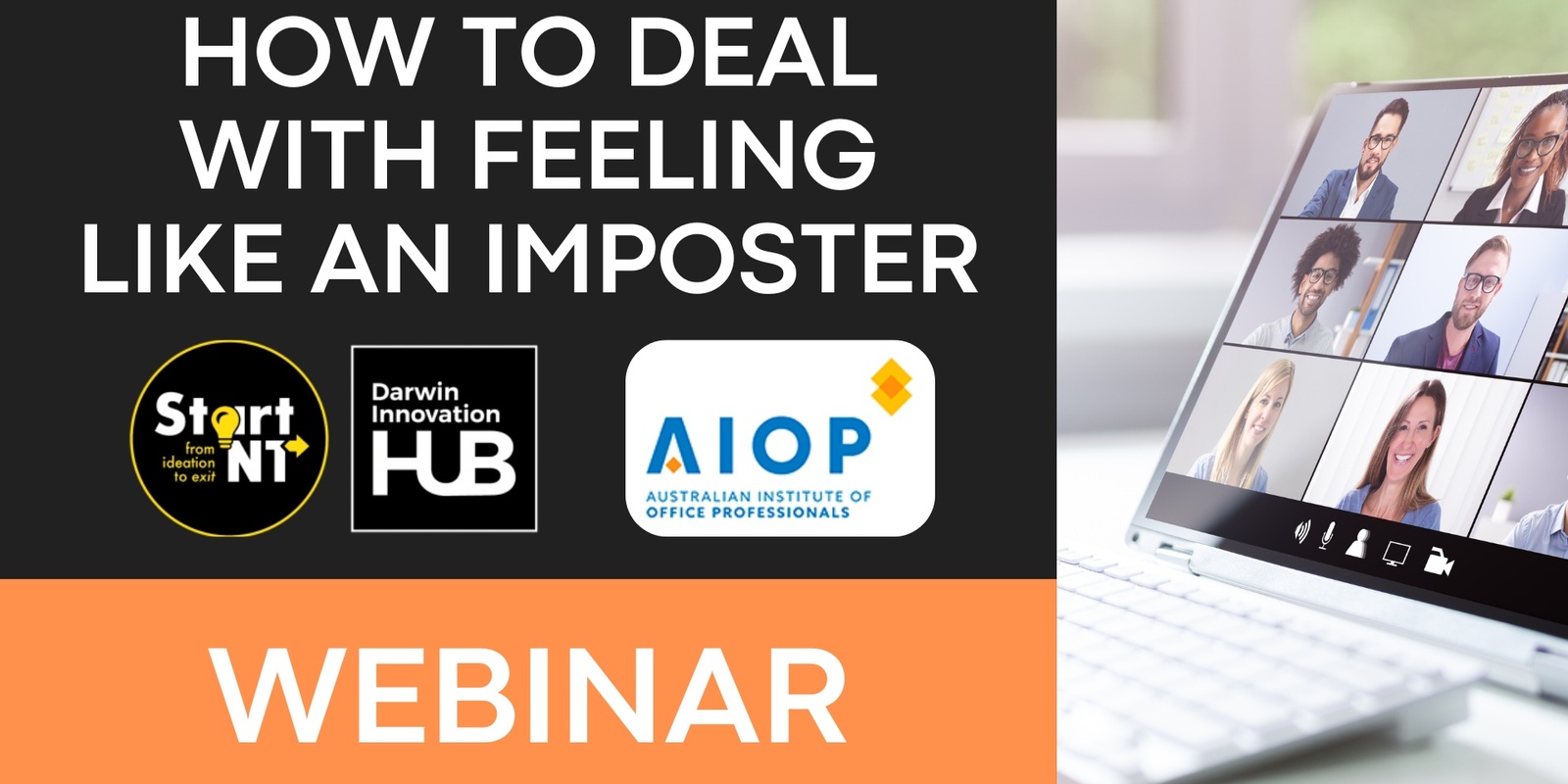 Banner image for How to overcome feeling like an imposter (Webinar)